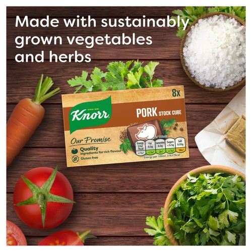 Knorr 8 Pork Stock Cubes