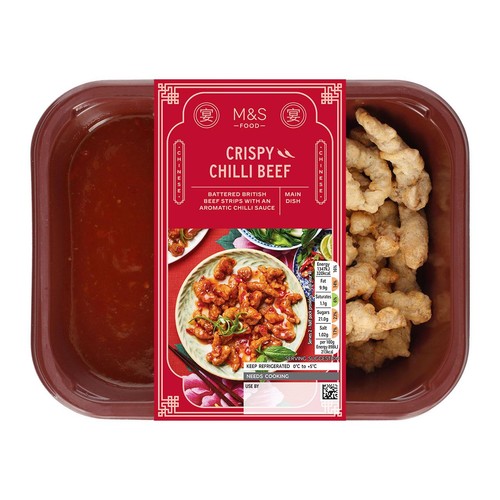 M&S Crispy Battered Chilli Beef