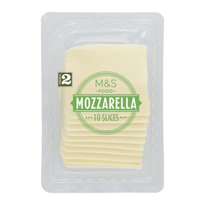 Mozzarella Cheese 10 Slices