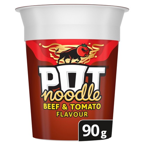 Pot Noodle Beef & Tomato Instant Noodles