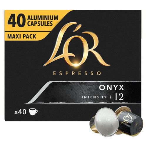 L'OR Espresso Onyx Coffee Pods Intensity 12