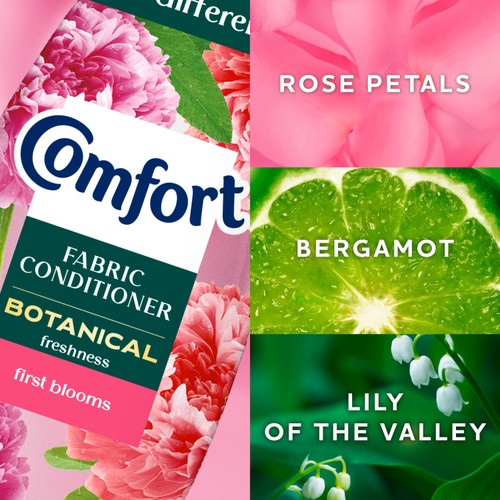 Comfort Botanical Fabric Conditioner First Blooms 86 Washes