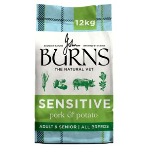 Burns Sensitive Adult Pork & Potato Dry Dog Food