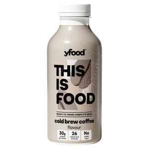 Yfood Ready To Drink Complete Meal Cold Brew Coffee 500Ml
