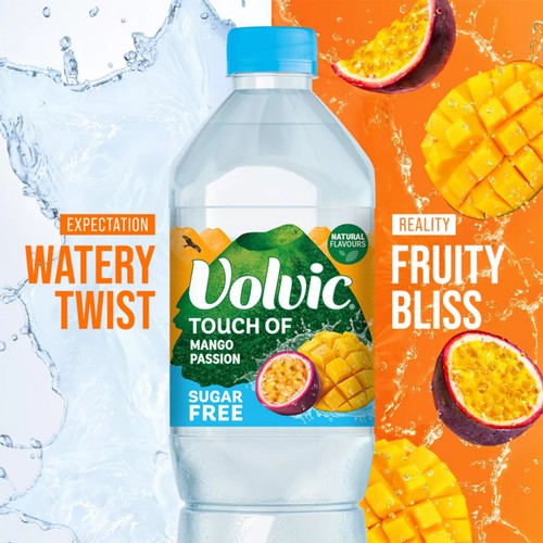 Volvic Touch of Fruit Mango Passion Sugar Free Still Flavoured Water