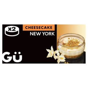 Gu New York Cheesecake Dessert (2x70g)