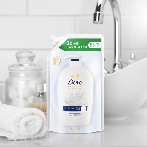Dove Deeply Nourishing Liquid Hand Wash Pouch
