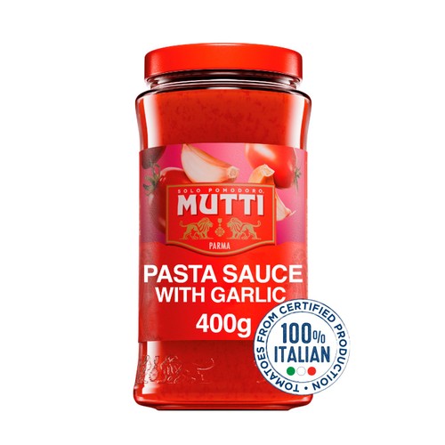 Mutti Tomato & Garlic Pasta Sauce No Added Sugar