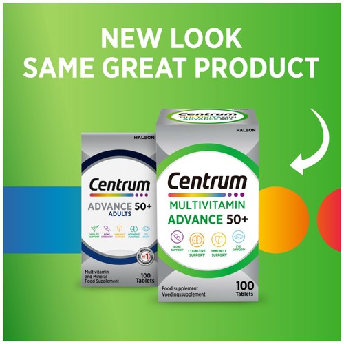 Centrum Advance 50+ Multivitamins & Minerals Tablets
