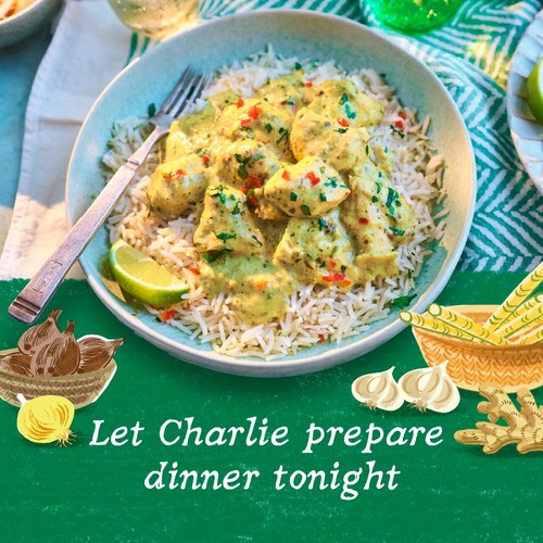Charlie Bigham's Thai Green Chicken Curry & Fragrant Rice for 2