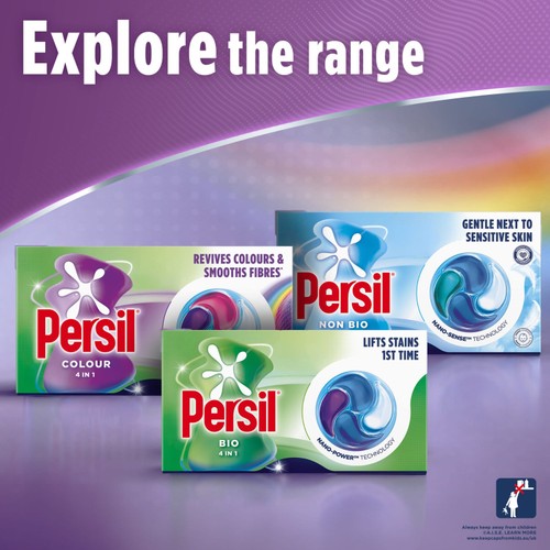 Persil Colour 4 in 1 Fast-Dissolving Laundry Capsules