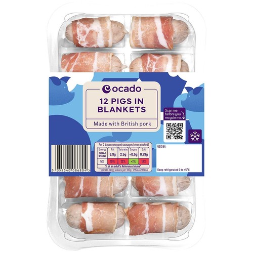 Ocado 12 Pigs in Blankets