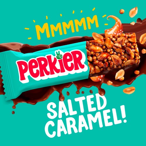 Perkier Salted Caramel & Dark Chocolate Vitamin Bars