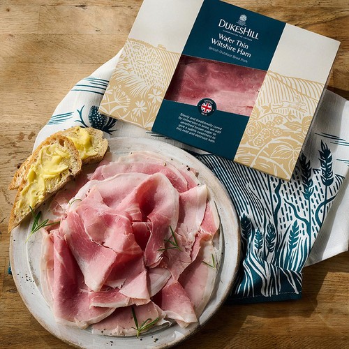 DukesHill Artisan British Wafer Thin Wiltshire Ham Outdoor Bred