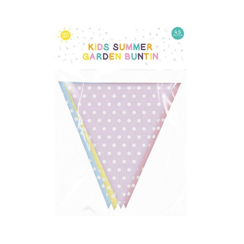 Summer Days Summer Children's Garden Bunting 4.5m