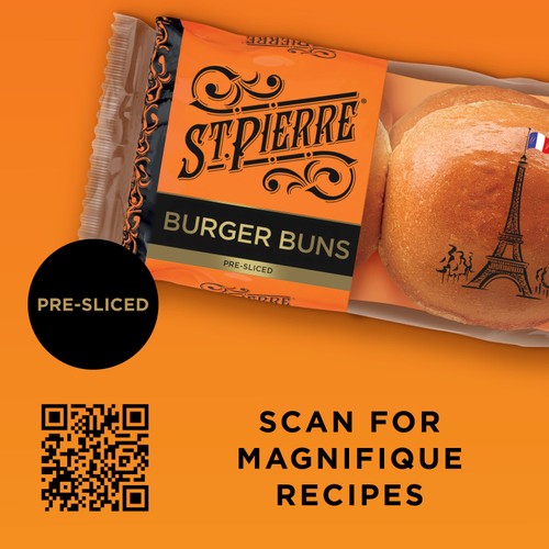 St Pierre Burger Buns