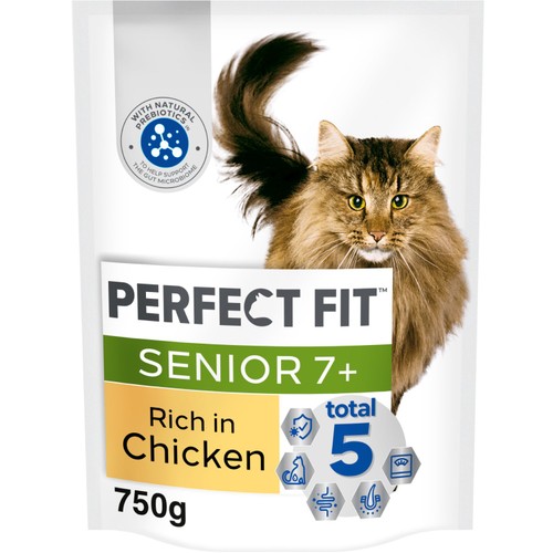 Perfect Fit Senior Dry Cat Food Chicken