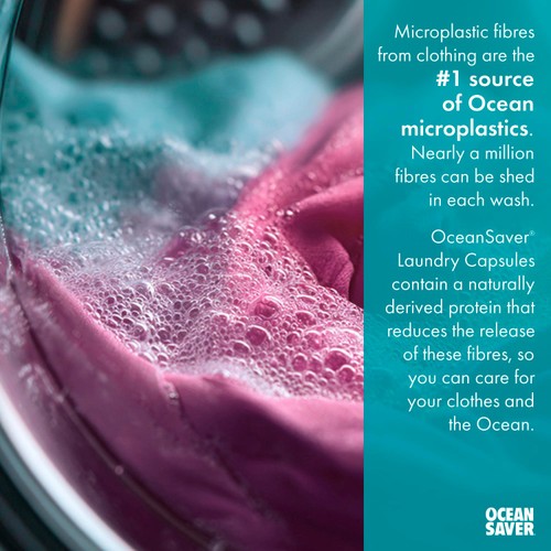OceanSaver Plastic Free 30 Deep Clean Pods Washing Capsules Wild Sea