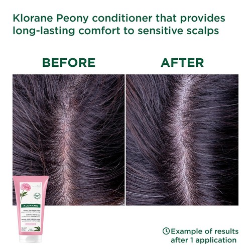 Klorane Soothing Conditioner with Organic Peony for Sensitive Scalps