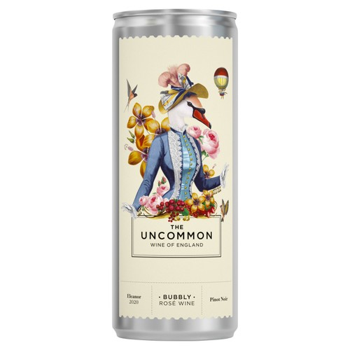 The Uncommon English Bubbly Rose Cans Multipack