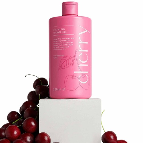 M&S Burst Bodycare Cherry Shower Gel