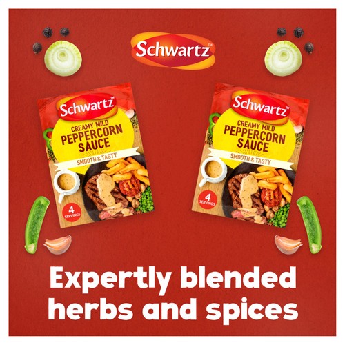Schwartz Mild Peppercorn Sauce Mix
