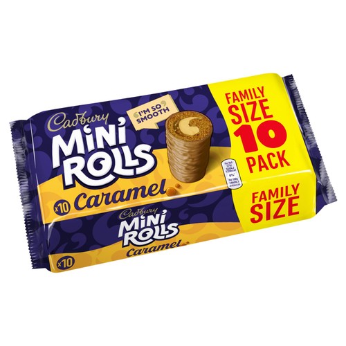 Cadbury Milk Caramel Mini Rolls Cakes