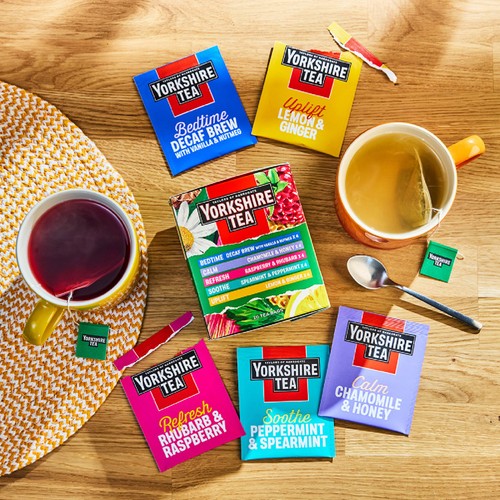 Yorkshire Tea Fruit & Herbal Selection Pack Enveloped Tea Bags