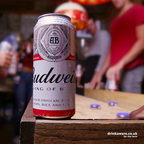 Budweiser Lager Beer Cans