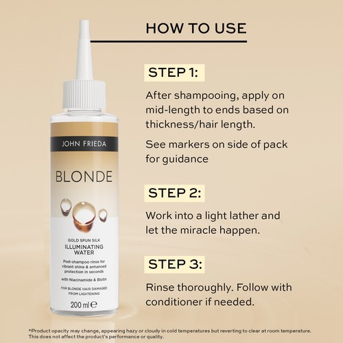 John Frieda Blonde Illuminating Water