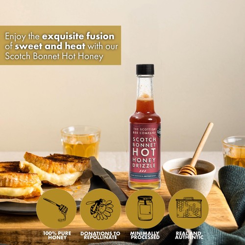 Scottish Bee Company Scotch Bonnet Hot Honey