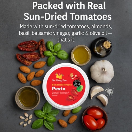 The Happy Pear Sundried Tomato Pesto