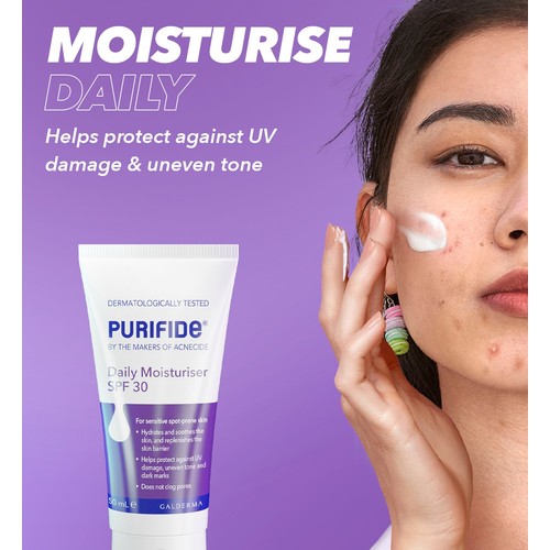 Purifide Daily Moisturiser SPF30