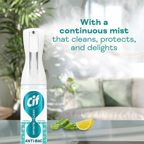 Cif Infinite Clean Anti-Bac All in One Cleaner Reload Lemon & Aloe Vera