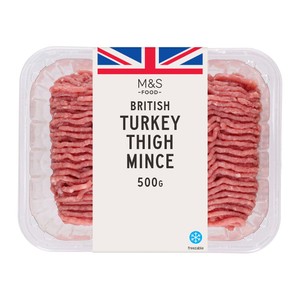 M&S British Turkey Thigh Mince 8% Fat