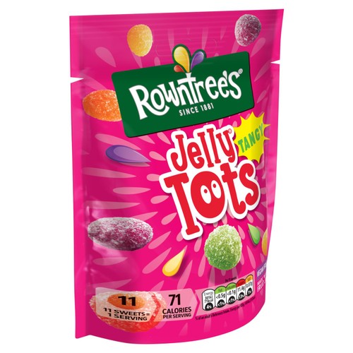 Rowntree's Jelly Tots Tangy Pouch
