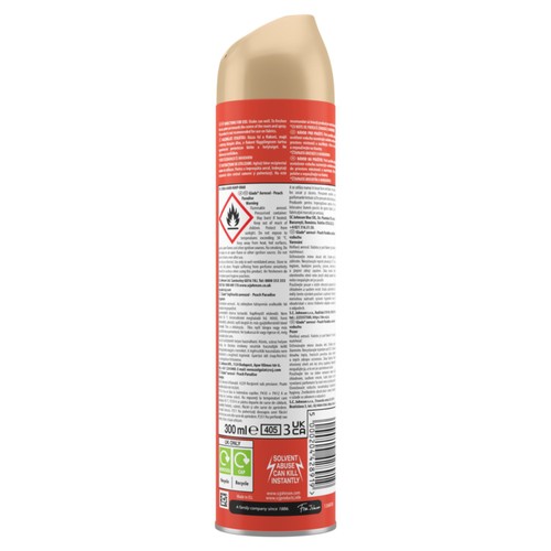 Glade Aerosol Air Freshener Peach Paradise