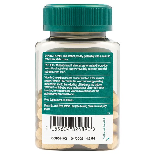 Holland & Barrett ABC to Z Multivitamins