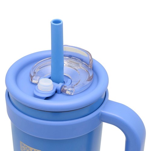 Polar Gear Hydra Curve Stainless Steel Blue Tumbler 1.1L
