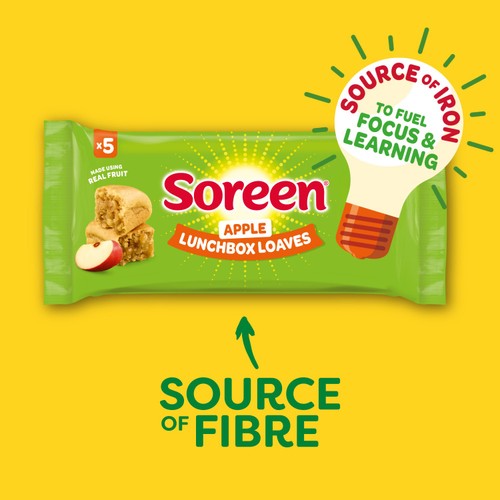 Soreen 5 Individual Apple Lunchbox Loaves