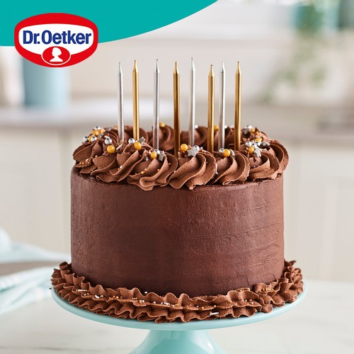 Dr. Oetker Metallic Birthday Candles