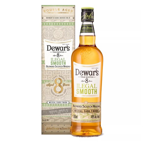Dewars 8 Year old Ilegal Smooth Blended Scotch Whisky