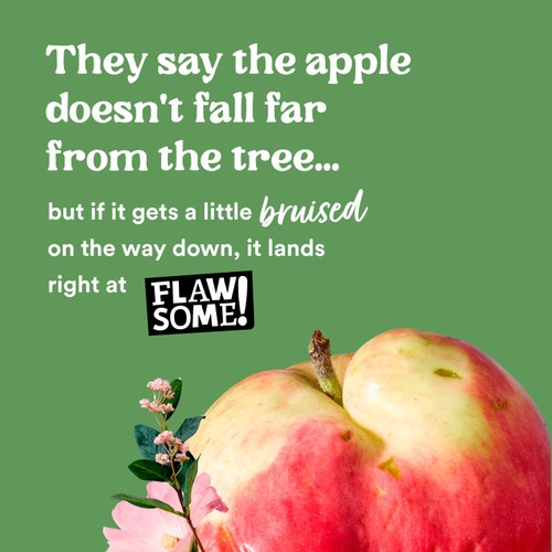 Flawsome! Sweet & Sour Apple cold-pressed juice