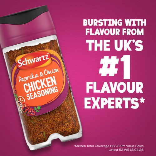 Schwartz Paprika & Onion Chicken Seasoning