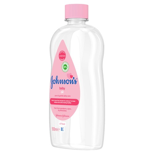 Johnson's Baby Oil for Delicate Skin