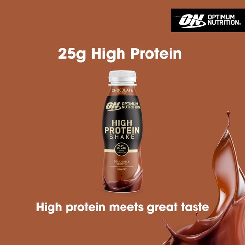 Optimum Nutrition High Protein Shake Chocolate 