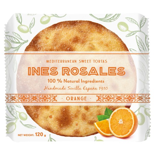 Ines Rosales Seville Orange Sweet Biscuits