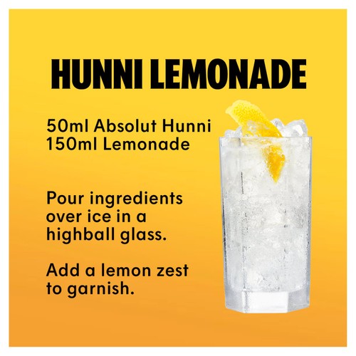 Absolut Hunni Honey Flavoured Swedish Vodka