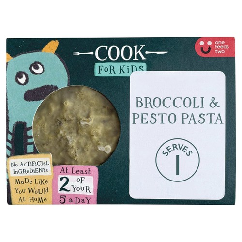 COOK Kids Broccoli & Pea Pesto Pasta