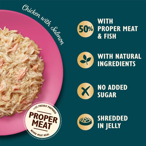 Lily's Kitchen Cat Shredded Fillets in Jelly Multipack